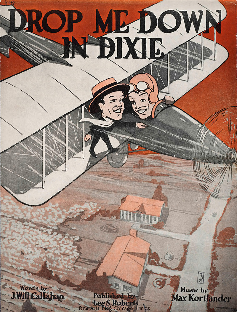 Illustration for article titled 30 Hundred-Year-Old Sheet Music Covers Celebrating the Joy and Thrill of Flight